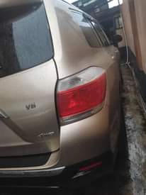 A picture of Inspected and verified Toyota Highlander 2009 model upgraded to 2013