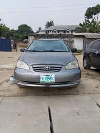 A picture of Toyota Corolla available with AC gear and engine At 2