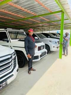 A picture of G wagon Hilux land cruiser 2023 model bullet proof