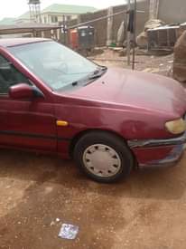 A picture of Distress sales sound Nissan Sunny wit untampered engine nd manual