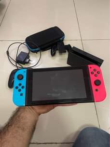 A picture of Nintendo Switch