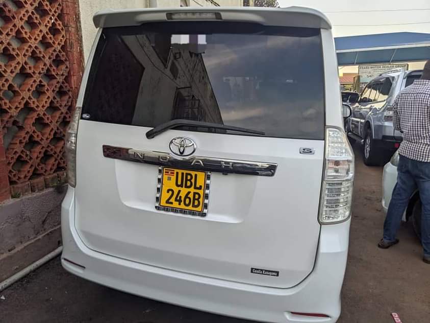 A picture of TOYOTA NOAH UBL PRICE 29M WSTUP0759539100 CALL0776717226