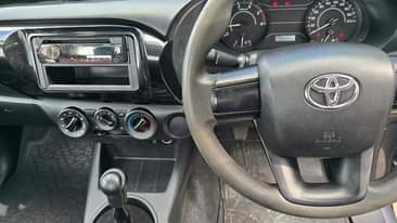 A picture of Toyota hilux local assembled