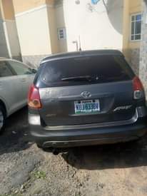 A picture of Distress 2004 Toyota matrix now selling 1 350 abuja O813928O814