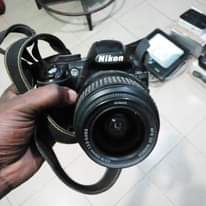 A picture of On sele camera Nikon D3100