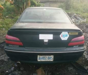 A picture of PEUGEOT 406 FIRSTBODY MANUAL PRICE 700K SETTLE 50K PORTHARCOURT 09165300577