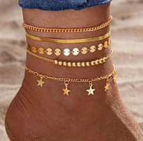 A picture of Vikuku anklets