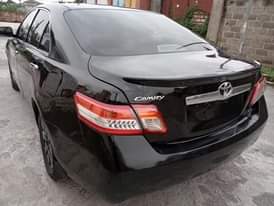 A picture of Clean Painted on first body Nigerian used Toyota Camry Spider
