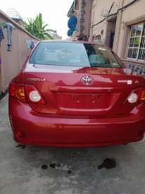 A picture of Corolla 2010