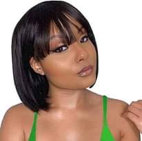 A picture of Brazilian human hair