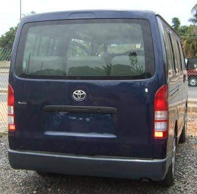 A picture of TOKUNBO Toyota Hiace Bus YEAR MODEL 2010 TRANSMISSION Automatic CONDITION