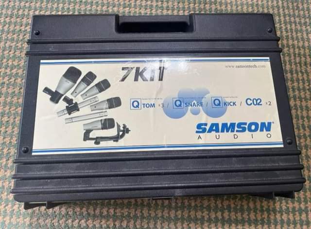 A picture of Samson drum mics for sale 7kit