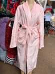 A picture of towels bathrobes