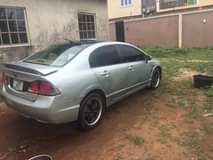 A picture of NIGER USED HONDA CIVIC 2008 MODEL WITH Good Engine Good