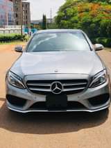 A picture of Extremely super clean foreign used 2015 model C400 AMG kit