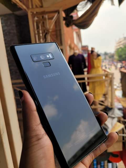 A picture of Samsung galaxy Note 9