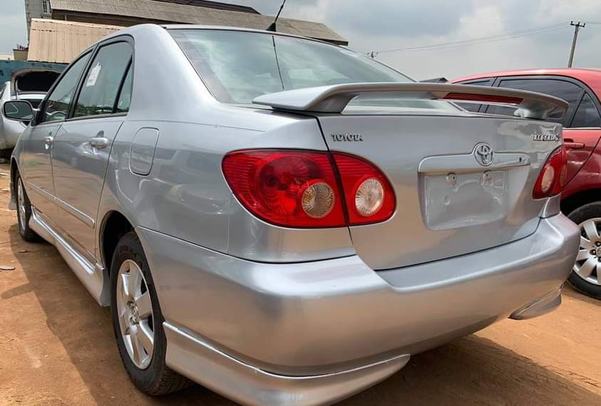A picture of TOKUNBO Toyota corolla sport YEAR MODEL 2006 TRANSMISSION Automatic CONDITION