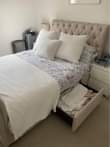 A picture of Next double bed with a draw on each side