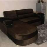 A picture of sofas