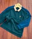 A picture of Long sleeve collar t shirts.