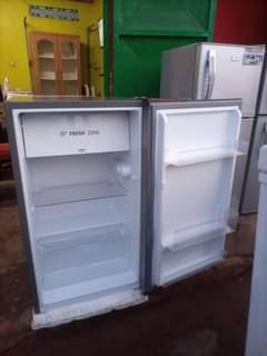 A picture of It s 120 liters single door Hisense fridge on sale