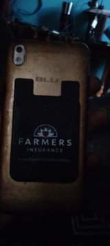 A picture of Blue smartphone sell faulty touch