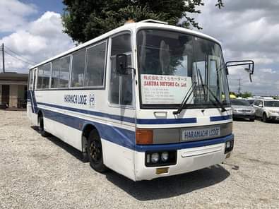 A picture of MITSUBISHA AERO MIDI LARGE BUS Price 16300 C F DAR