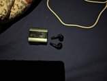 A picture of Bluetooth earbuds