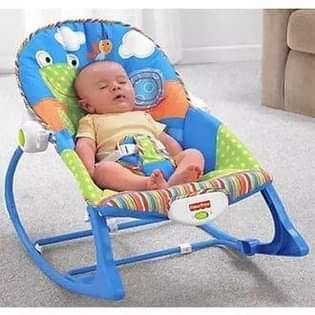 A picture of Baby swinging Rocker