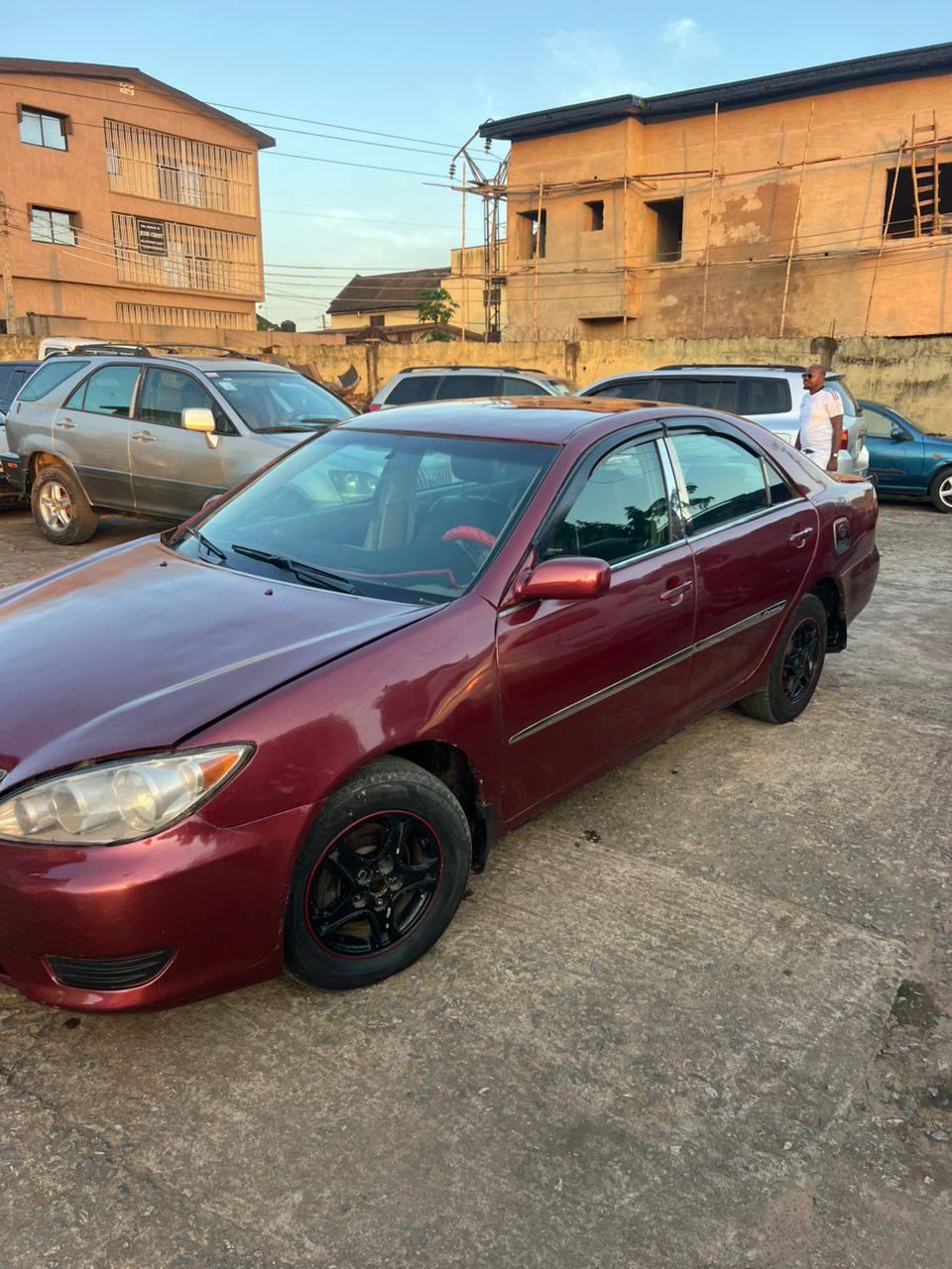 A picture of Registered Camry 04 upgraded to 06 in fair condition.