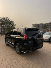 A picture of direct Belgium Toyota Prado 2011 upgraded to 2022 model with