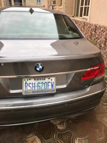 A picture of BMW 7 series 2008
