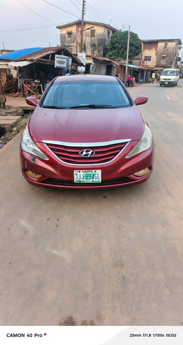 A picture of NEATLY USED HYUNDAI SONATA FOR SALE AT LAGOS