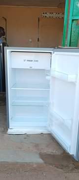 A picture of 120L capacity Hisense single door fridge on the sale