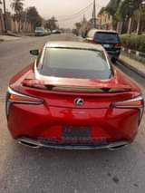 A picture of Lexus LC500 2018 red