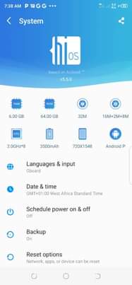A picture of ITEM TECNO CAMON 12 PRO CONDITION CHANGED SCREEN NO FINGER