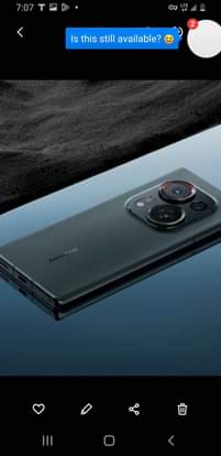 A picture of TECNO PHANTOM X2PRO STORAGE 256GB RAM 12GB PRICE 580 000