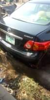 A picture of Toyota corolla 2008 model