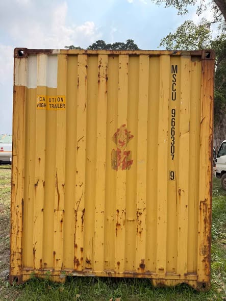 A picture of EMPTY CONTAINER 40HC