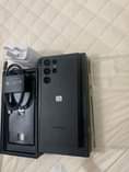A picture of Samsung Galaxy s22 ultra 5G. Call WhatsApp 0709711677