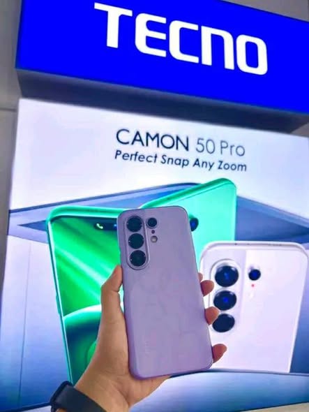A picture of NEW TECNO CAMON 50 ULTRA 256GB STORAGE BOXED PACK DUO