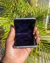A picture of Samsung z Flip 3 used from Dubai