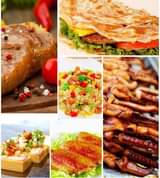 A picture of tabletop flat griddle with Bbq Flat