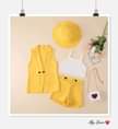 A picture of kids clothes and shoes