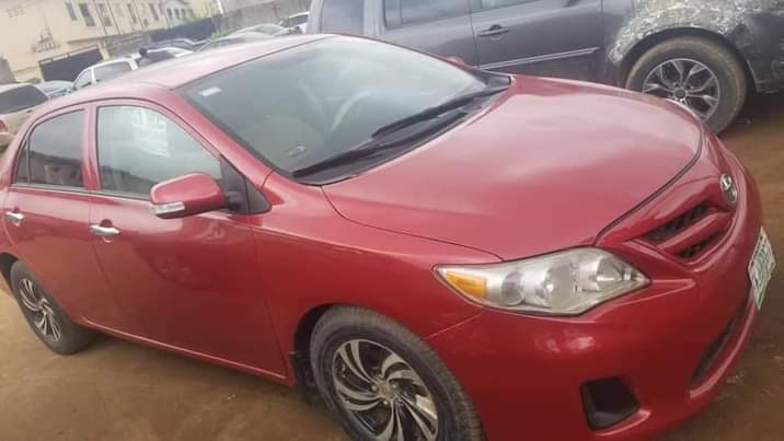 A picture of Toyota corolla 2013