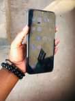 A picture of Samsung A12 black color Gb 64 Ram 4 Battery mAh