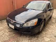 A picture of Sharp 2007 model Honda Accord with sound engine and gear
