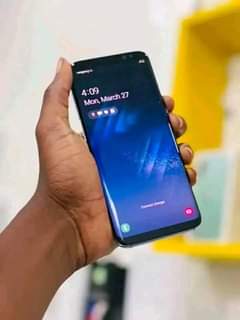 A picture of Samsung s8 plain