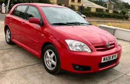 A picture of Fully pimped Tokunbo Toyota corolla Automatic Transmission fabric interior Alloy