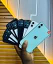 A picture of IPhones